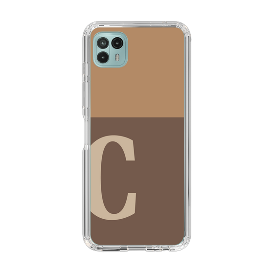 Slim Protection Case［ Original - initial two tone - C brown ］