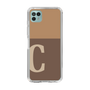 Slim Protection Case［ Original - initial two tone - C brown ］