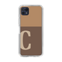 Slim Protection Case［ Original - initial two tone - C brown ］