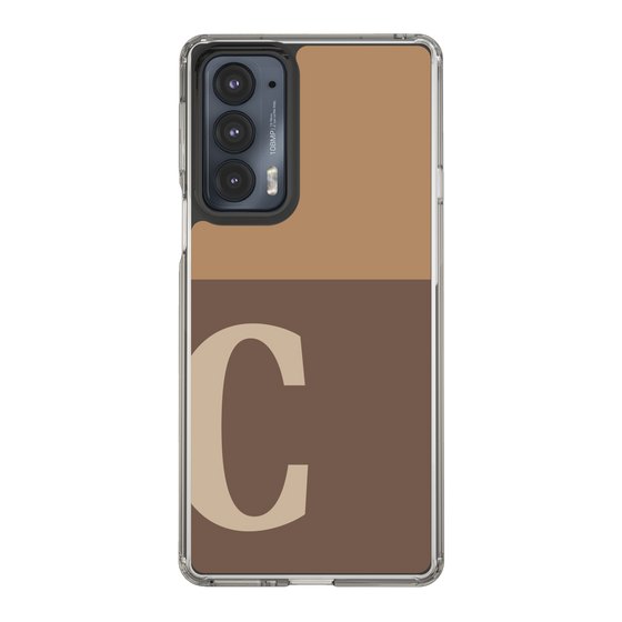 Slim Protection Case［ Original - initial two tone - C brown ］