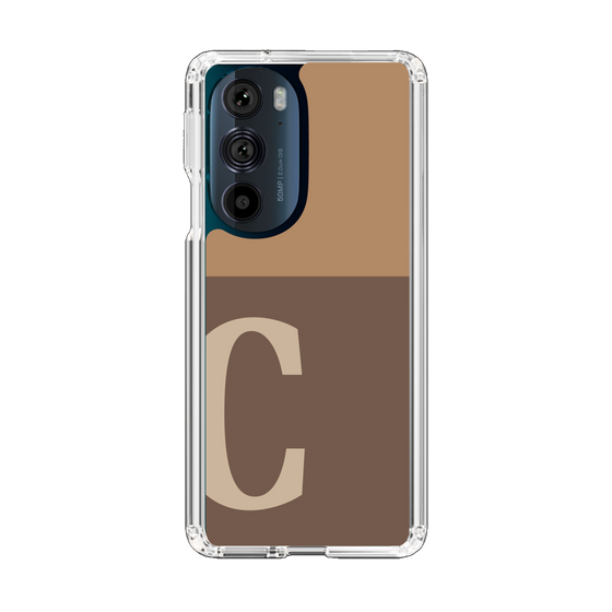 Slim Protection Case［ Original - initial two tone - C brown ］