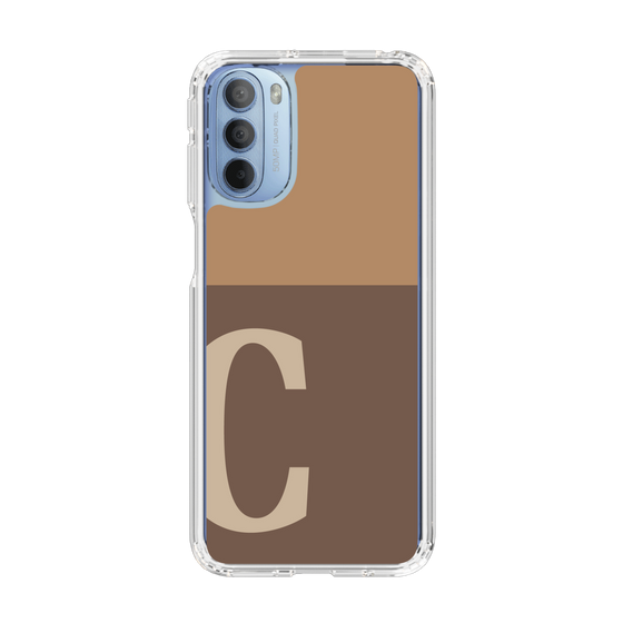 Slim Protection Case［ Original - initial two tone - C brown ］