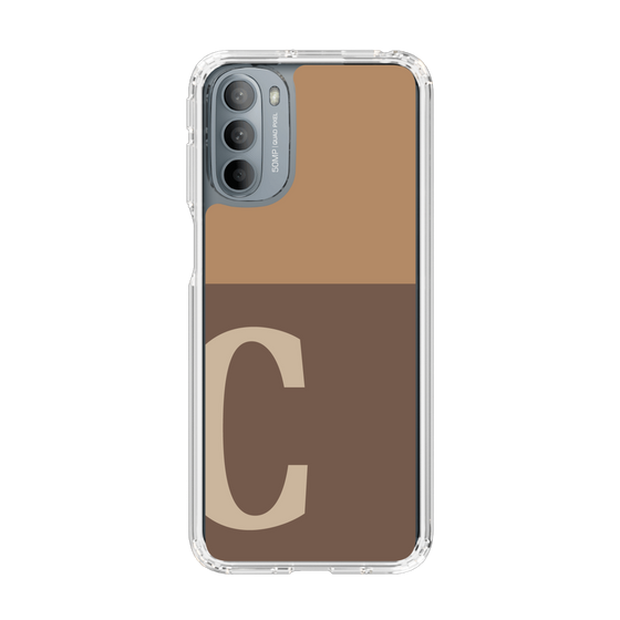 Slim Protection Case［ Original - initial two tone - C brown ］