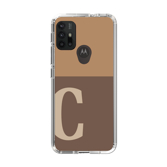 Slim Protection Case［ Original - initial two tone - C brown ］