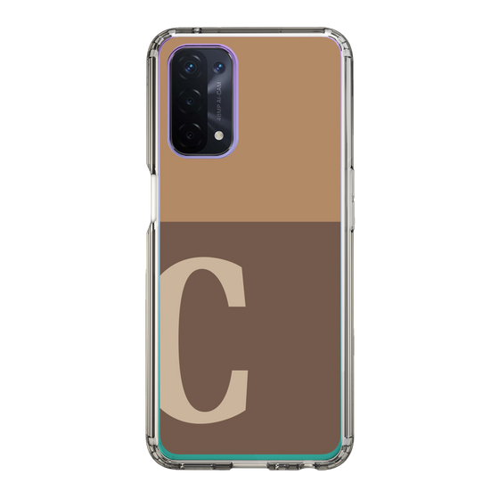 Slim Protection Case［ Original - initial two tone - C brown ］