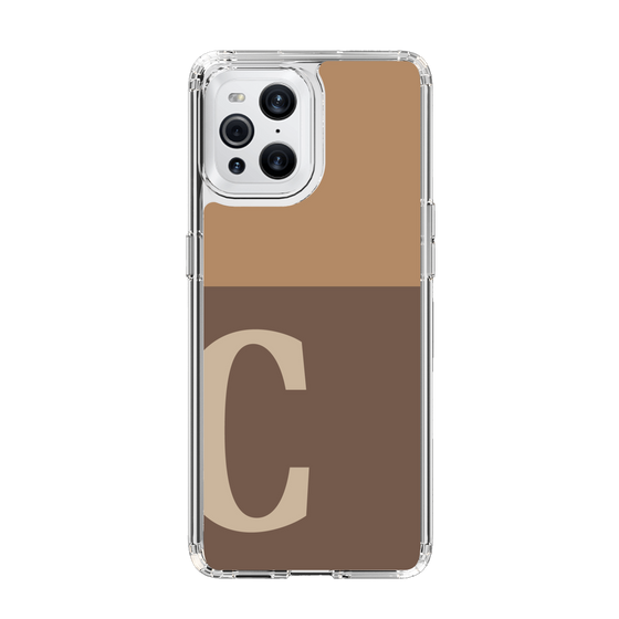 Slim Protection Case［ Original - initial two tone - C brown ］