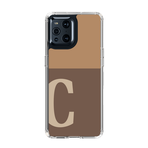 Slim Protection Case［ Original - initial two tone - C brown ］