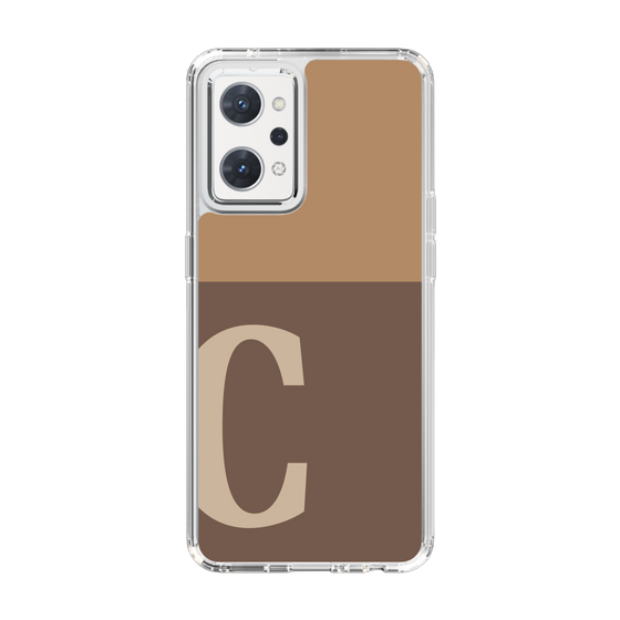 Slim Protection Case［ Original - initial two tone - C brown ］
