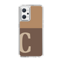 Slim Protection Case［ Original - initial two tone - C brown ］