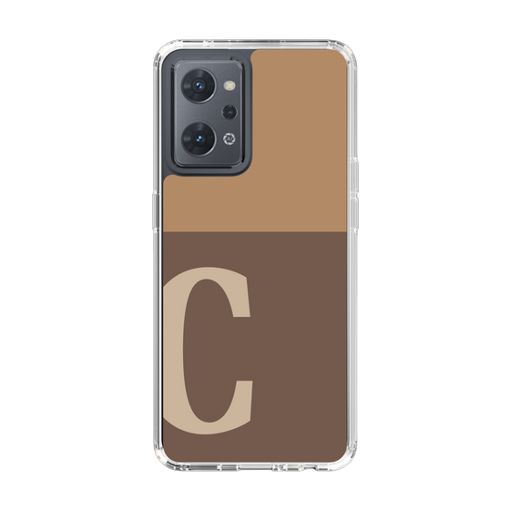 Slim Protection Case［ Original - initial two tone - C brown ］