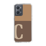 Slim Protection Case［ Original - initial two tone - C brown ］