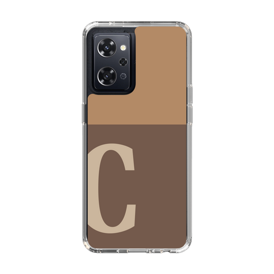 Slim Protection Case［ オリジナル - initial two tone - C brown ］