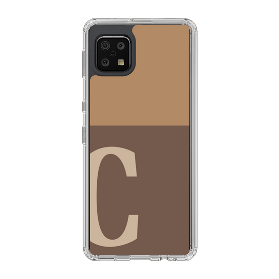 Slim Protection Case［ Original - initial two tone - C brown ］