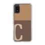 Slim Protection Case［ Original - initial two tone - C brown ］