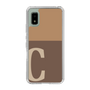 Slim Protection Case［ Original - initial two tone - C brown ］