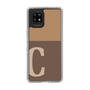 Slim Protection Case［ Original - initial two tone - C brown ］