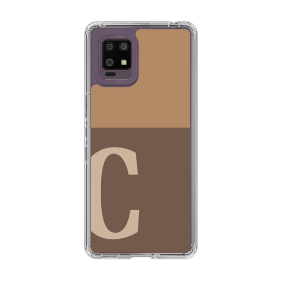Slim Protection Case［ Original - initial two tone - C brown ］