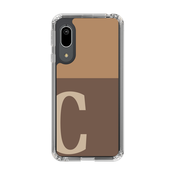 Slim Protection Case［ Original - initial two tone - C brown ］