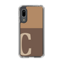 Slim Protection Case［ Original - initial two tone - C brown ］