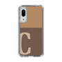 Slim Protection Case［ Original - initial two tone - C brown ］