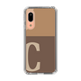 Slim Protection Case［ Original - initial two tone - C brown ］