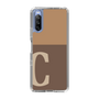 Slim Protection Case［ Original - initial two tone - C brown ］