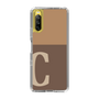 Slim Protection Case［ Original - initial two tone - C brown ］
