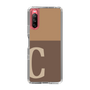 Slim Protection Case［ Original - initial two tone - C brown ］