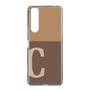Slim Protection Case［ Original - initial two tone - C brown ］