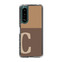 Slim Protection Case［ Original - initial two tone - C brown ］