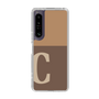 Slim Protection Case［ Original - initial two tone - C brown ］