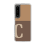 Slim Protection Case［ Original - initial two tone - C brown ］