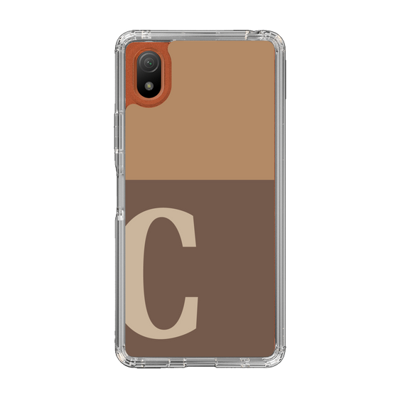 Slim Protection Case［ Original - initial two tone - C brown ］