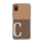Slim Protection Case［ Original - initial two tone - C brown ］
