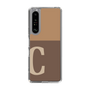 Slim Protection Case［ Original - initial two tone - C brown ］