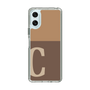 Slim Protection Case［ Original - initial two tone - C brown ］