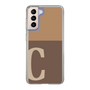 Slim Protection Case［ Original - initial two tone - C brown ］
