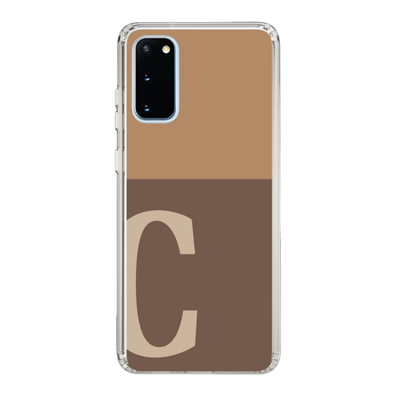 Slim Protection Case［ Original - initial two tone - C brown ］