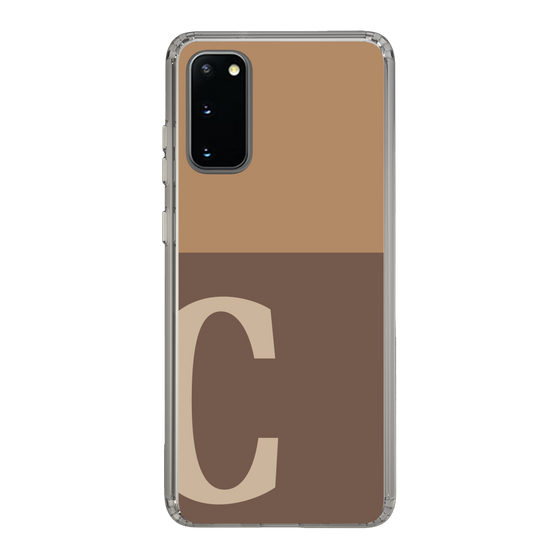 Slim Protection Case［ Original - initial two tone - C brown ］