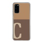 Slim Protection Case［ Original - initial two tone - C brown ］