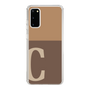 Slim Protection Case［ Original - initial two tone - C brown ］