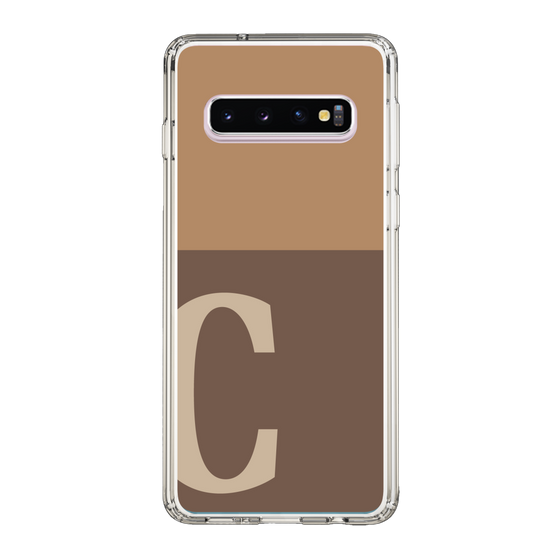 Slim Protection Case［ Original - initial two tone - C brown ］