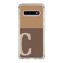 Slim Protection Case［ Original - initial two tone - C brown ］
