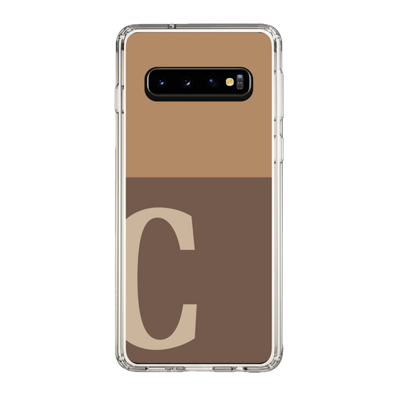 Slim Protection Case［ Original - initial two tone - C brown ］