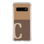 Slim Protection Case［ Original - initial two tone - C brown ］