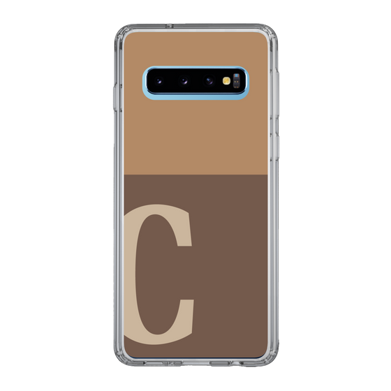Slim Protection Case［ Original - initial two tone - C brown ］