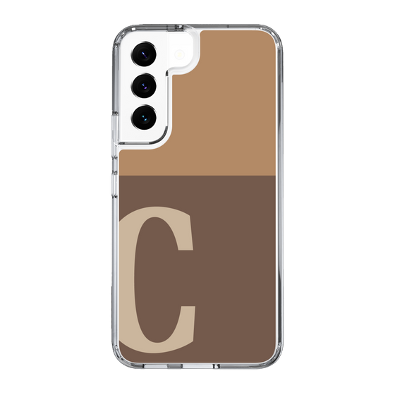 Slim Protection Case［ Original - initial two tone - C brown ］