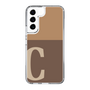 Slim Protection Case［ Original - initial two tone - C brown ］