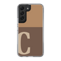 Slim Protection Case［ Original - initial two tone - C brown ］