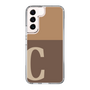 Slim Protection Case［ Original - initial two tone - C brown ］